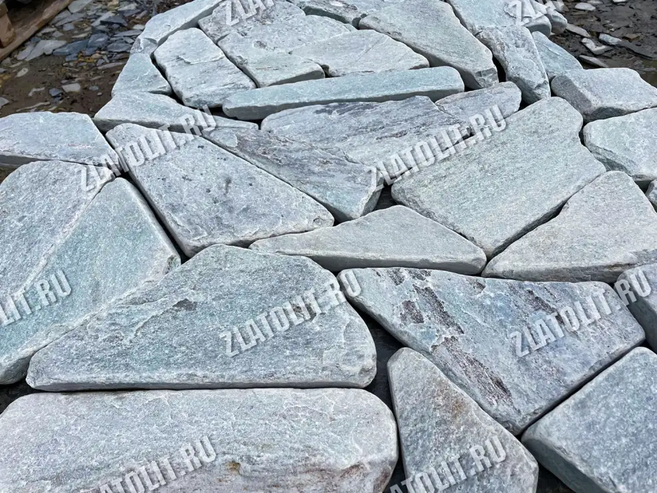 брекчия из златолита для ландшафта и мощения в наличии от производителя